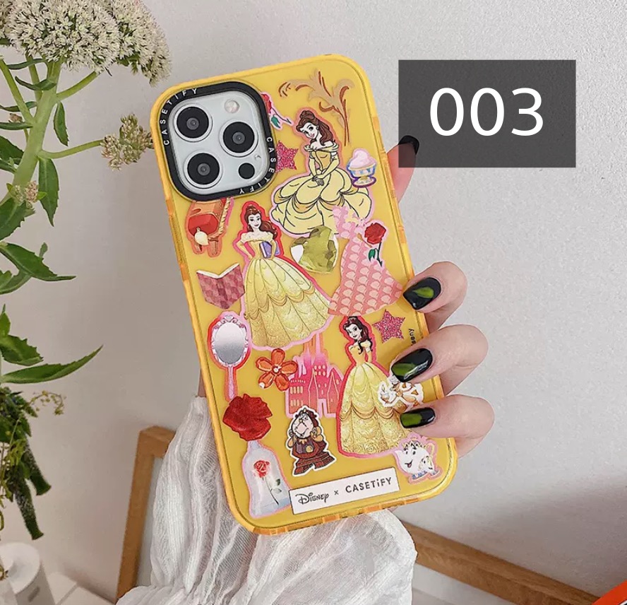 可愛いアリエル ベル プリンセス アイフォン14/13proケース カラフル半透明iPhone13クリアスマホケース12ジャスミン シンデレラ薄型耐衝撃11promaxソフト