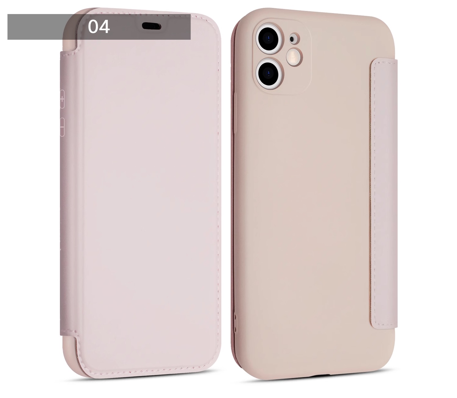 レザー携帯カバーiPhone14女性8plusシンプル耐衝撃12max薄型手帳革製可愛いiPhone 15 Proケース赤イエロー