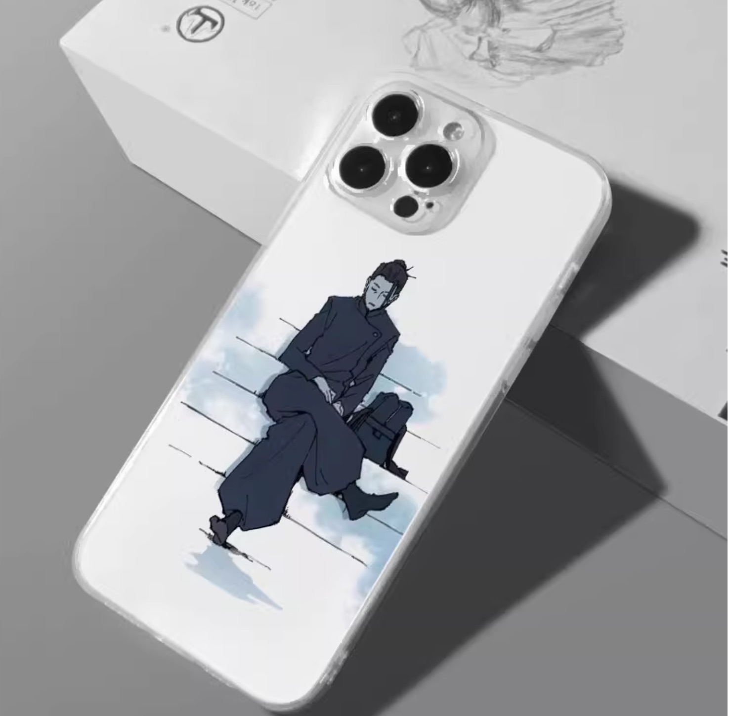 かっこいいiPhone 15 Proケース人気キャラクター夏油傑アイフォン15 Pro Max