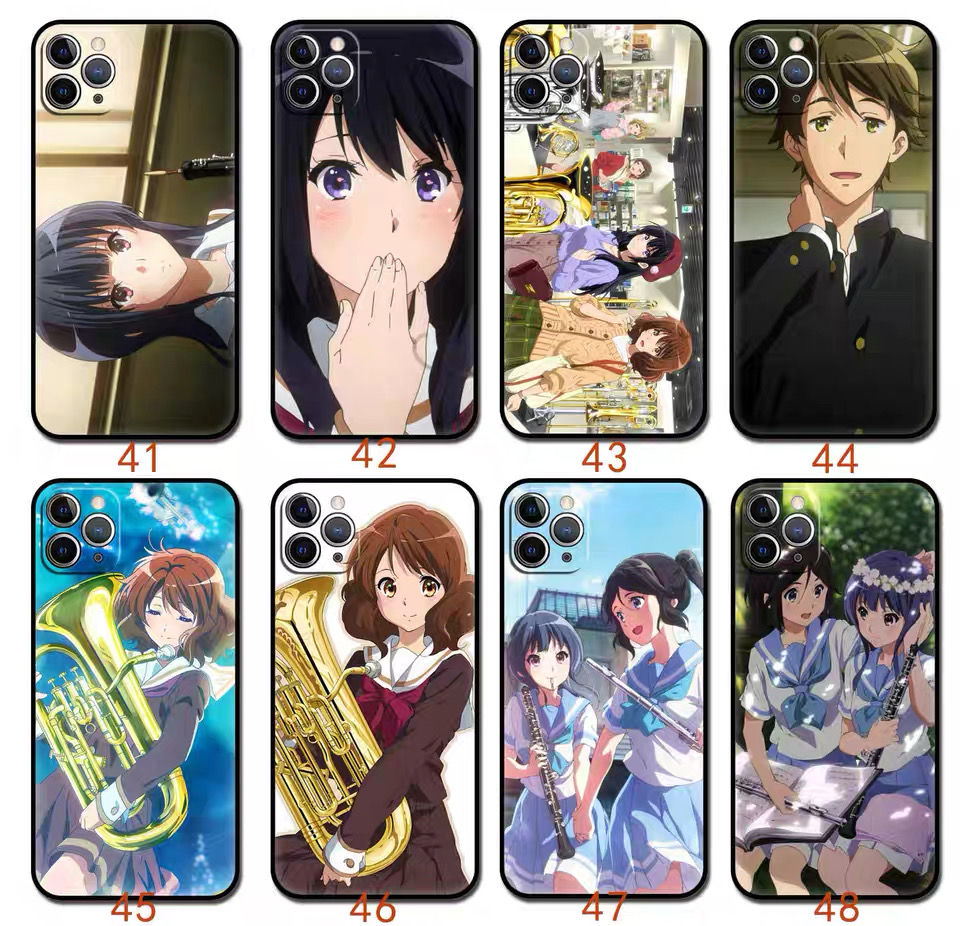 黄前久美子 加藤葉月アイフォン13/16/15promaxケーズ全機種対応 高坂麗奈アニメ川島緑輝iphoneXカバー