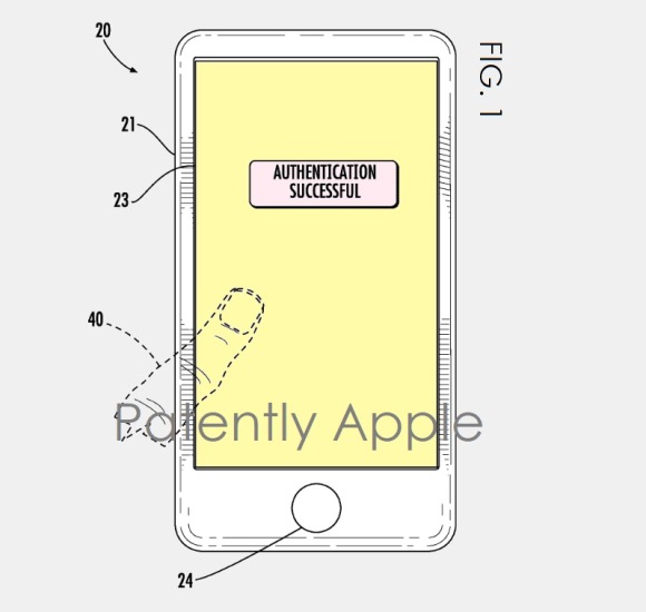 画面内蔵指紋センサーは実現？Apple、「iPhone8(7s)」で噂の複数特許を取得！
