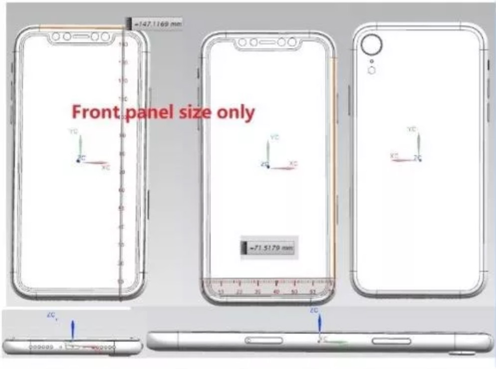 iPhone X Plus設計図リークが流出：トリプルカメラが搭載！