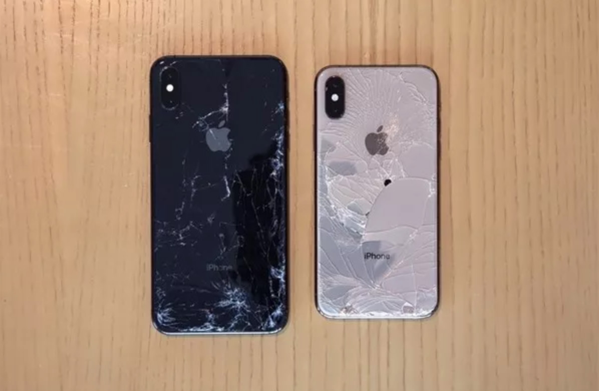 残酷なiPhone XS /XS Maxの落下試験をしてみた結果：耐水性は抜群だが、耐衝撃性はちょっと足りない