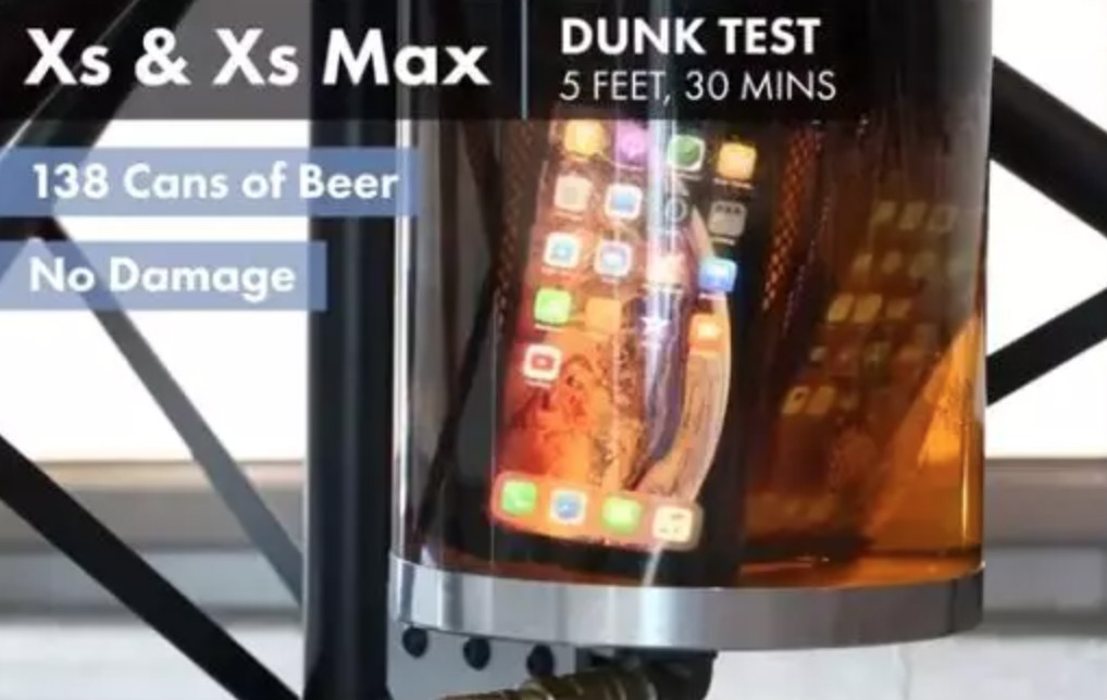 残酷なiPhone XS /XS Maxの落下試験をしてみた結果：耐水性は抜群だが、耐衝撃性はちょっと足りない