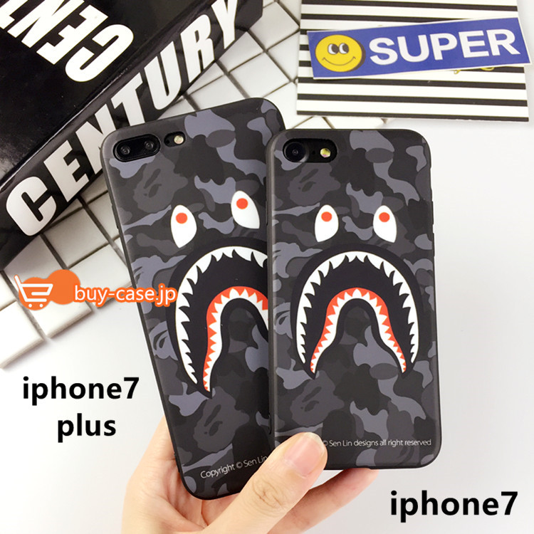 Aapeサメ鮫さめアイフォン7ケースiphone6plusシリコン製ソフト6sオリジナル